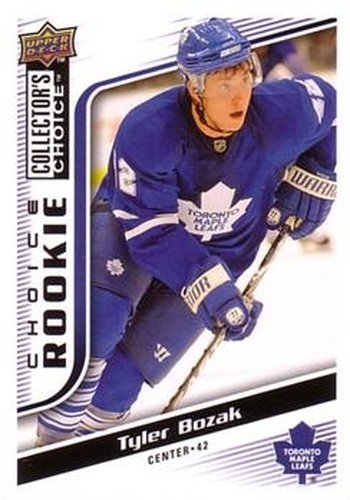 #295 Tyler Bozak - Toronto Maple Leafs - 2009-10 Collector's Choice Hockey
