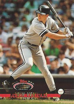 #295 Robin Ventura - Chicago White Sox - 1993 Stadium Club Baseball