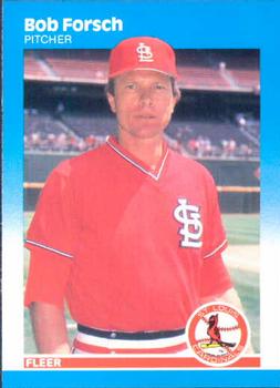 #295 Bob Forsch - St. Louis Cardinals - 1987 Fleer Baseball