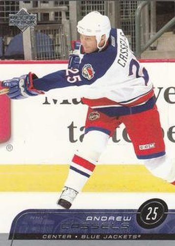 #295 Andrew Cassels - Columbus Blue Jackets - 2002-03 Upper Deck Hockey