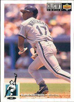 #295 Darrell Whitmore - Florida Marlins - 1994 Collector's Choice Baseball
