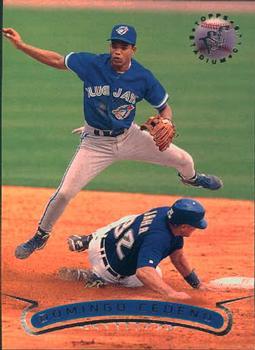 #295 Domingo Cedeno - Toronto Blue Jays - 1996 Stadium Club Baseball
