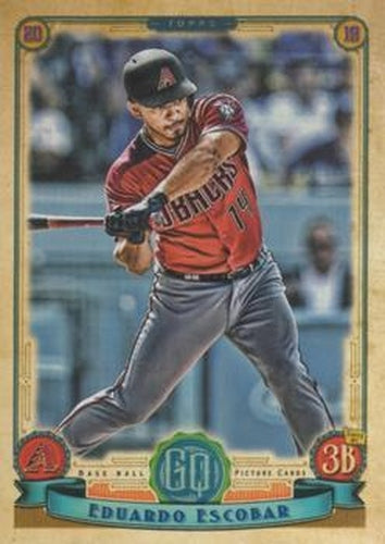 #295 Eduardo Escobar - Arizona Diamondbacks - 2019 Topps Gypsy Queen Baseball