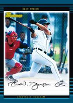 #295 Eric Munson - Detroit Tigers - 2002 Bowman Baseball