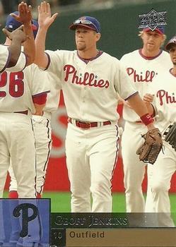 #295 Geoff Jenkins - Philadelphia Phillies - 2009 Upper Deck Baseball
