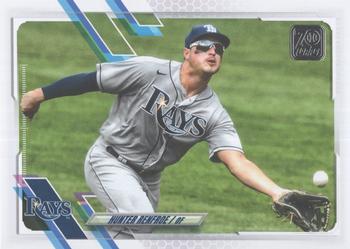 #295 Hunter Renfroe - Tampa Bay Rays - 2021 Topps Baseball