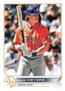#295 Jake Meyers - Houston Astros - 2022 Topps Baseball