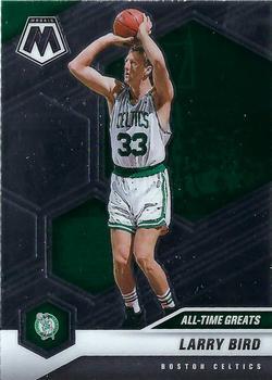 #295 Larry Bird - Boston Celtics - 2020-21 Panini Mosaic Basketball