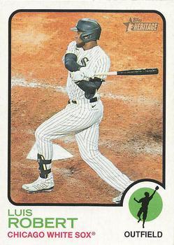 #295 Luis Robert - Chicago White Sox - 2022 Topps Heritage Baseball