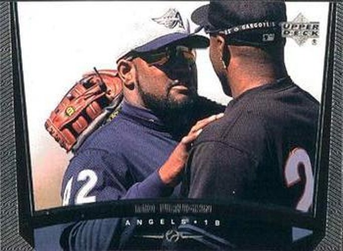 #295 Mo Vaughn - Anaheim Angels - 1999 Upper Deck Baseball