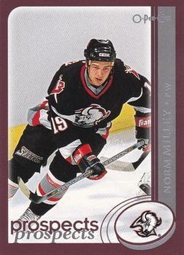 #295 Norm Milley - Buffalo Sabres - 2002-03 O-Pee-Chee Hockey