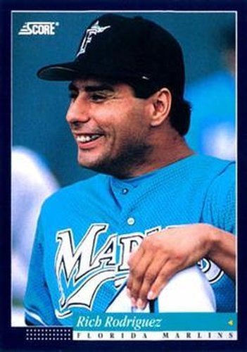 #295 Rich Rodriguez - Florida Marlins -1994 Score Baseball