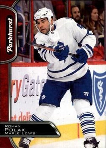 #295 Roman Polak - Toronto Maple Leafs - 2016-17 Parkhurst - Red Hockey