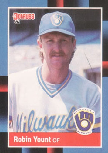 #295 Robin Yount - Milwaukee Brewers - 1988 Donruss Baseball