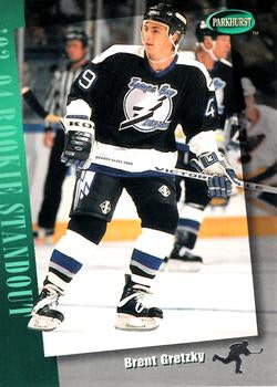 #295 Brent Gretzky - Tampa Bay Lightning - 1994-95 Parkhurst Hockey