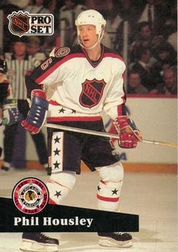#295 Phil Housley - 1991-92 Pro Set Hockey