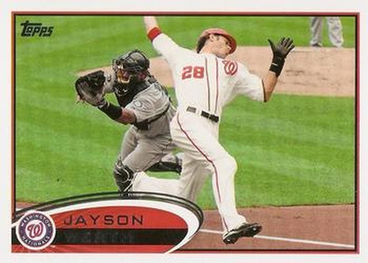 #295 Jayson Werth - Washington Nationals - 2012 Topps Baseball