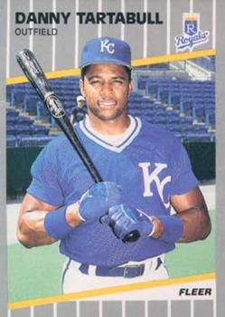 #295 Danny Tartabull - Kansas City Royals - 1989 Fleer Baseball