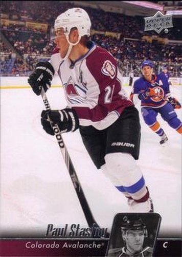 #295 Paul Stastny - Colorado Avalanche - 2010-11 Upper Deck Hockey