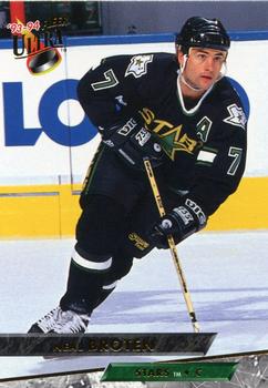 #296 Neal Broten - Dallas Stars - 1993-94 Ultra Hockey