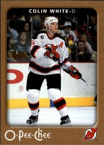 #296 Colin White - New Jersey Devils - 2006-07 O-Pee-Chee Hockey