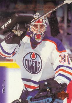 #296 Curtis Joseph - Edmonton Oilers - 1995-96 Upper Deck Hockey