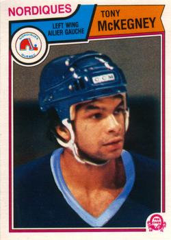 #296 Tony McKegney - Quebec Nordiques - 1983-84 O-Pee-Chee Hockey