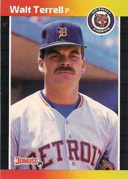 #296 Walt Terrell - Detroit Tigers - 1989 Donruss Baseball