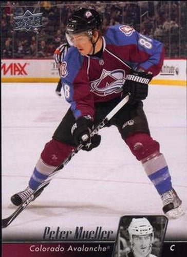 #296 Peter Mueller - Colorado Avalanche - 2010-11 Upper Deck Hockey