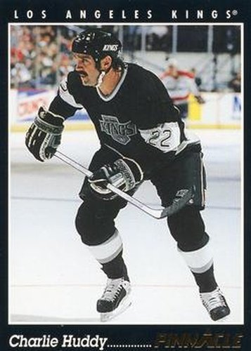 #296 Charlie Huddy - Los Angeles Kings - 1993-94 Pinnacle Hockey