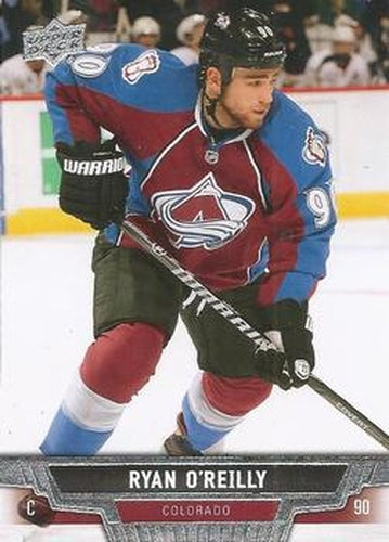#296 Ryan O'Reilly - Colorado Avalanche - 2013-14 Upper Deck Hockey