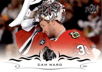 #296 Cam Ward - Chicago Blackhawks - 2018-19 Upper Deck Hockey