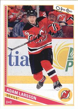 #296 Adam Larsson - New Jersey Devils - 2013-14 O-Pee-Chee Hockey