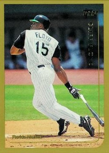 #296 Cliff Floyd - Florida Marlins - 1999 Topps Baseball