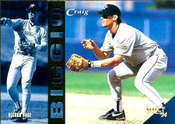 #296 Craig Biggio - Houston Astros - 1994 Select Baseball