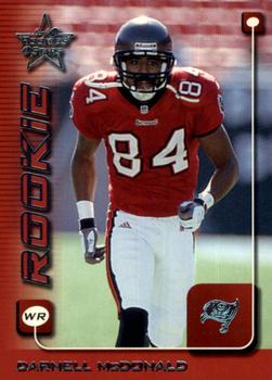 #296 Darnell McDonald - Tampa Bay Buccaneers - 1999 Leaf Rookies & Stars Football