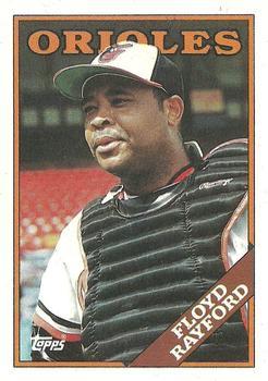 #296 Floyd Rayford - Baltimore Orioles - 1988 Topps Baseball