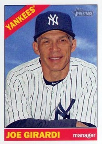 #296 Joe Girardi - New York Yankees - 2015 Topps Heritage Baseball
