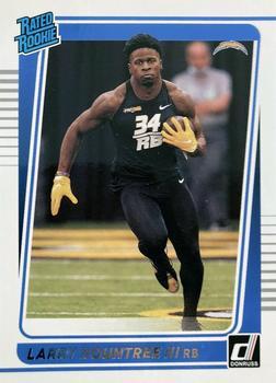 #296 Larry Rountree III - Los Angeles Chargers - 2021 Donruss Football
