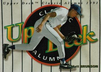 #296 Matt Brunson - Detroit Tigers - 1994 Upper Deck Baseball