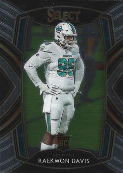 #296 Raekwon Davis - Miami Dolphins - 2020 Panini Select Football