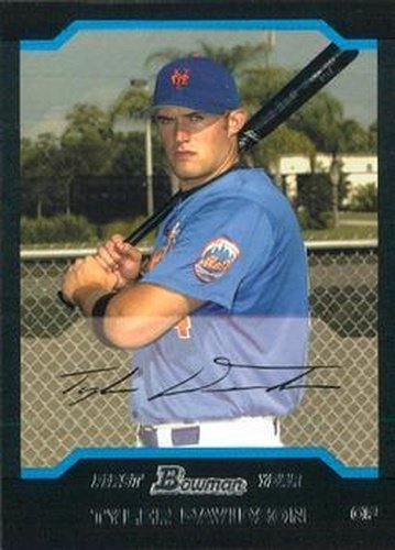 #296 Tyler Davidson - New York Mets - 2004 Bowman Baseball