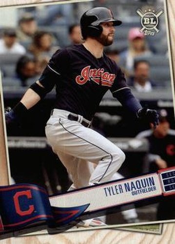 #296 Tyler Naquin - Cleveland Indians - 2019 Topps Big League Baseball