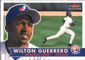 #296 Wilton Guerrero - Montreal Expos - 2001 Fleer Tradition Baseball