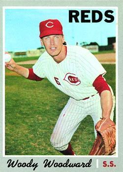 #296 Woody Woodward - Cincinnati Reds - 1970 Topps Baseball