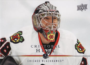 #296 Cristobal Huet - Chicago Blackhawks - 2008-09 Upper Deck Hockey