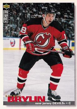 #296 Sergei Brylin - New Jersey Devils - 1995-96 Collector's Choice Hockey