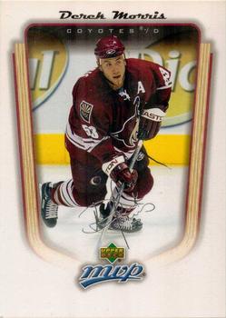 #296 Derek Morris - Phoenix Coyotes - 2005-06 Upper Deck MVP Hockey