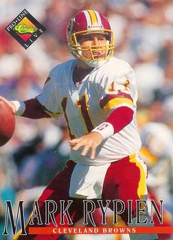 #296 Mark Rypien - Cleveland Browns - 1994 Pro Line Live Football