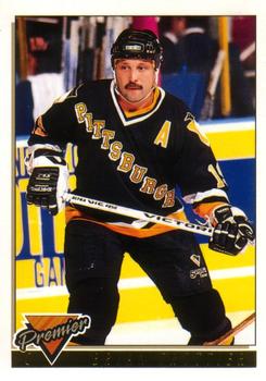 #296 Bryan Trottier - Pittsburgh Penguins - 1993-94 O-Pee-Chee Premier Hockey - Gold